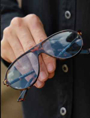Óculos de Sol Aviador Bold - Camuflado - Acetato