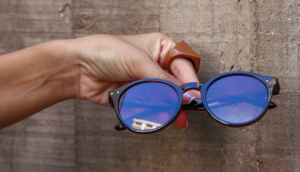 Oculos de sol - Redondo Bali Premium - Marrom Degradê Marrom